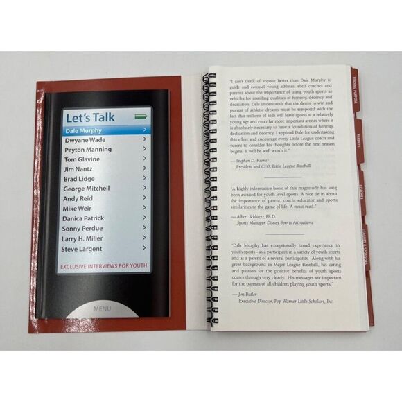 Dale Murphy Signed The Scouting Report: Youth Athletics JSA COA - Picture 4 of 8